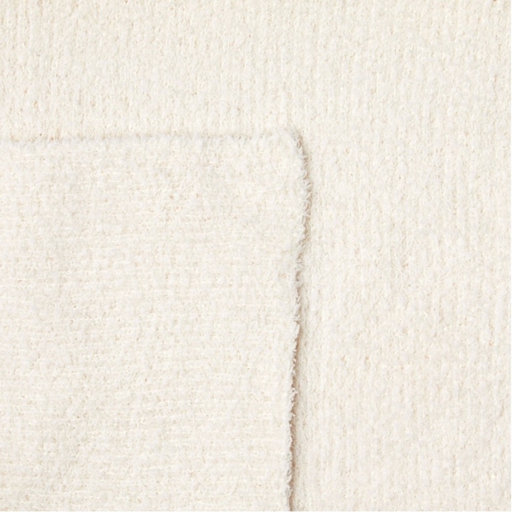 NWT Parents Choice Cable Knit Baby Blanket, 30" x 40"; Ivory - Picture 4 of 7